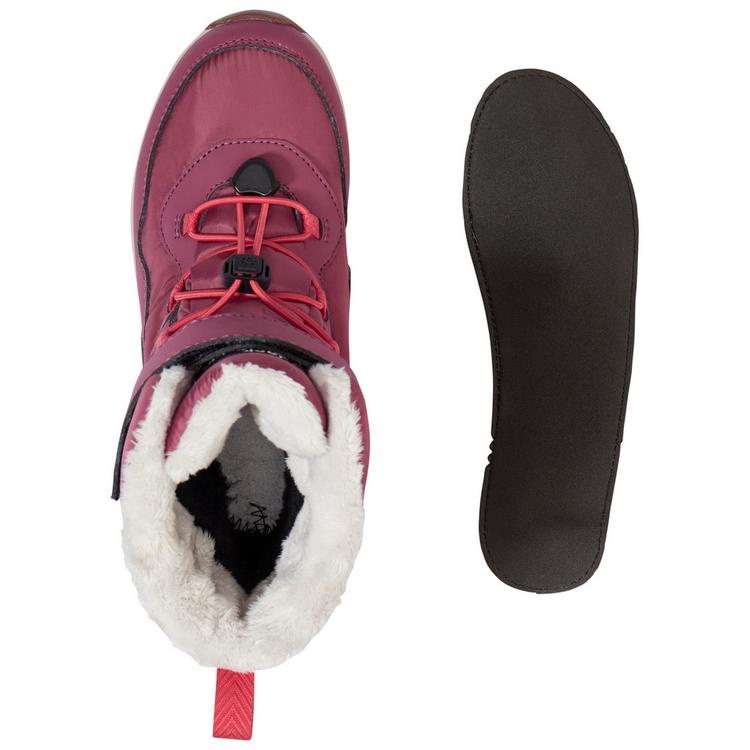 Jack Wolfskin Jack Wolfskin POLAR BEAR-G TEXAPORE HIGH VC K Winterschuhe Kinder - raisin - 5 | SportScheck