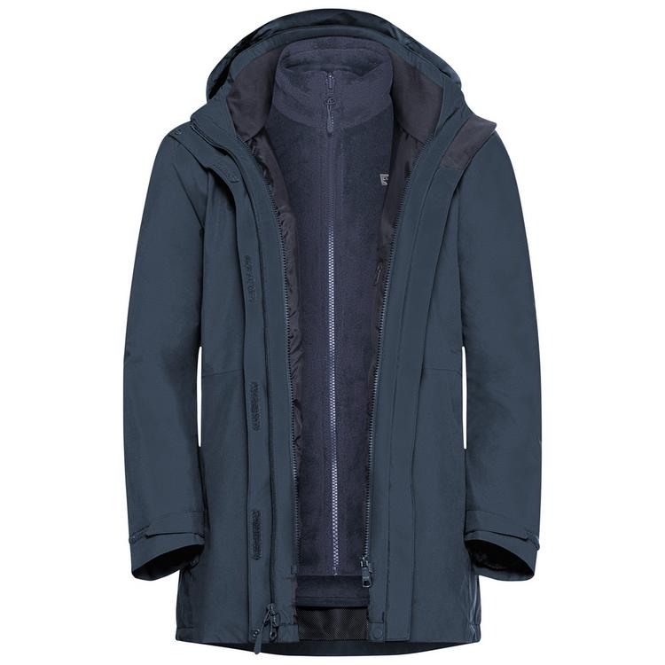 Jack Wolfskin Jack Wolfskin ROTWAND 3IN1 JKT W Doppeljacke Damen - midnight sky - 0 | SportScheck