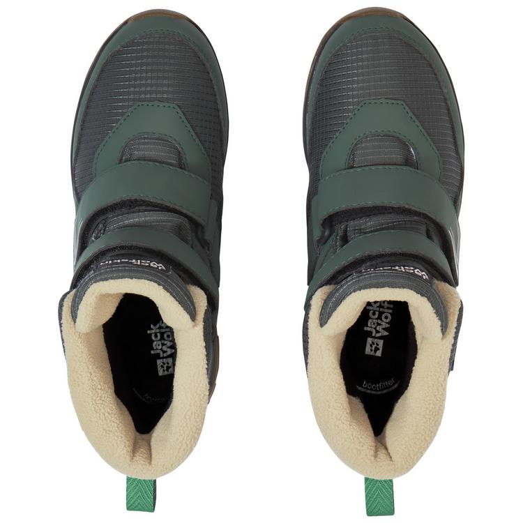 Jack Wolfskin Jack Wolfskin POLAR BEAR-B TEXAPORE MID VC K Winterschuhe Kinder - mystic green - 3 | SportScheck