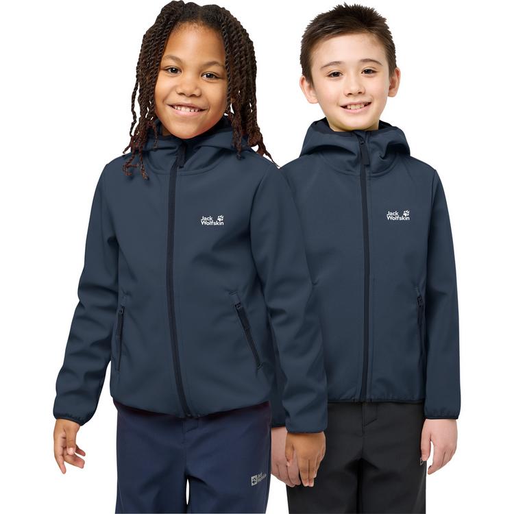 Jack Wolfskin Jack Wolfskin FOURWINDS JACKET KIDS Funktionsjacke Kinder - midnight sky - 0 | SportScheck