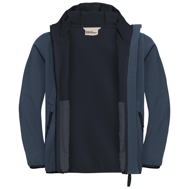 Jack Wolfskin Jack Wolfskin FOURWINDS JACKET KIDS Funktionsjacke Kinder - midnight sky - 1 | SportScheck
