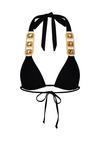 Moda Minx Boujee Bikini Oberteil Damen - Black