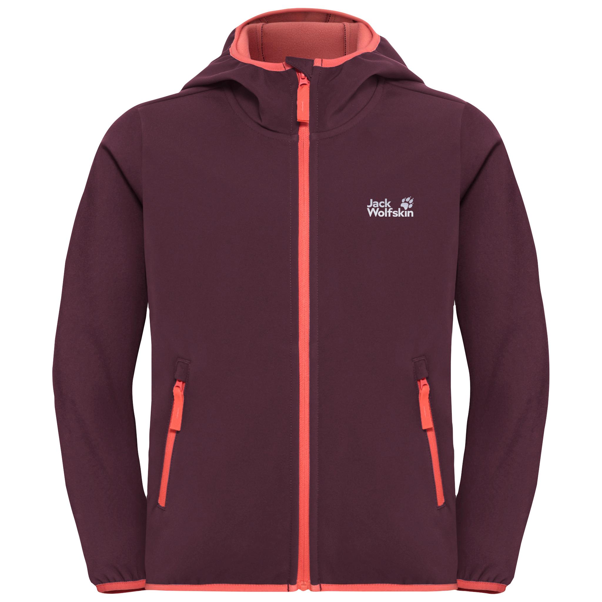 Jack Wolfskin FOURWINDS JACKET KIDS Funktionsjacke Kinder - amaranth