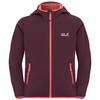 Jack Wolfskin FOURWINDS JACKET KIDS Funktionsjacke Kinder - amaranth