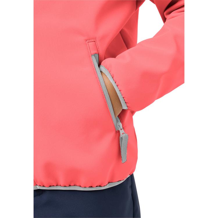 Jack Wolfskin Jack Wolfskin FOURWINDS JACKET KIDS Funktionsjacke Kinder - sunset coral/ sunset coral - 0 | SportScheck