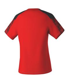 Rückansicht von Erima Evo Star T-Shirt Damen T-Shirt Damen rotschwarz