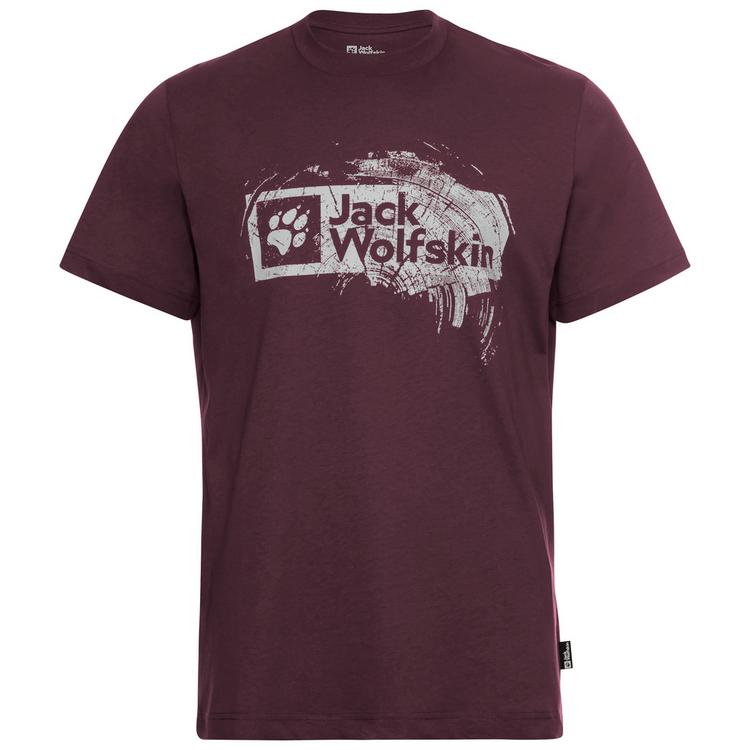 Jack Wolfskin Jack Wolfskin BRAND T M Funktionsshirt Herren - WOOD Amaranth - 0 | SportScheck
