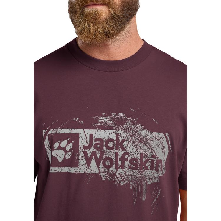 Jack Wolfskin Jack Wolfskin BRAND T M Funktionsshirt Herren - WOOD Amaranth - 0 | SportScheck