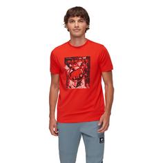 Rückansicht von Mammut Trovat Mammut T-Shirt Herren mammut red