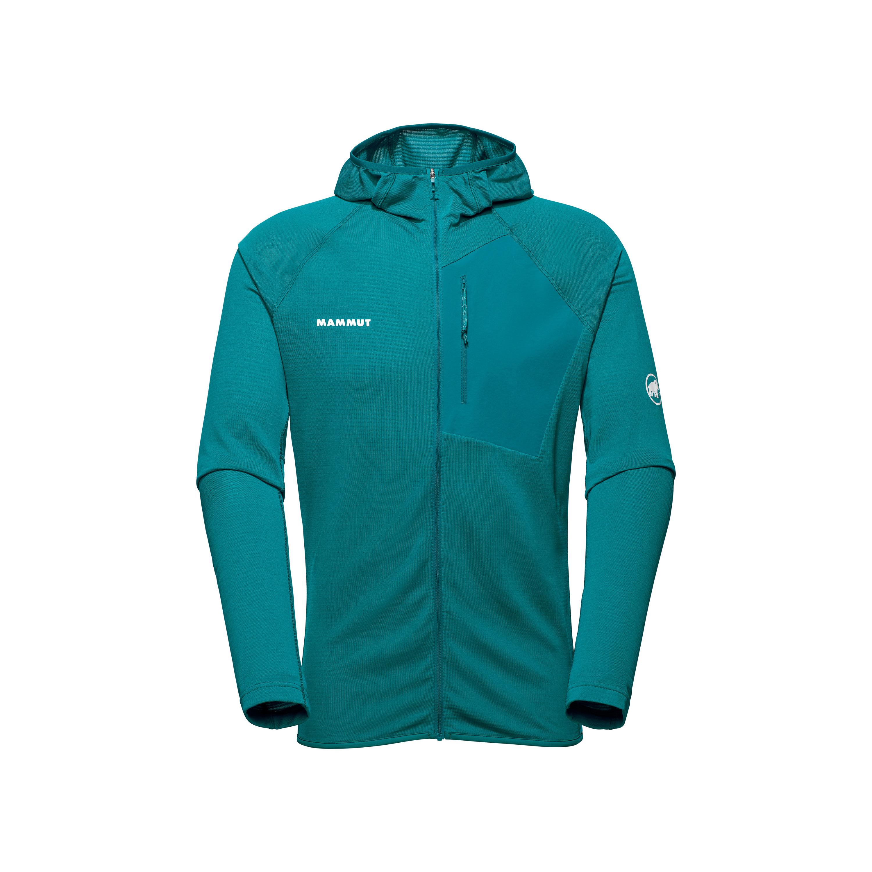 Mammut Aenergy Light ML Hooded Fleecejacke Herren - deep teal