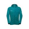 Mammut Aenergy Light ML Hooded Fleecejacke Herren - deep teal
