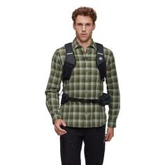 Rückansicht von Mammut Ducan 22 Wanderrucksack silver sage-black