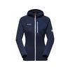 Mammut Aenergy Light ML Hooded Fleecejacke Damen - marine