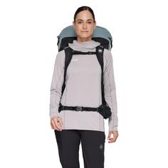 Rückansicht von Mammut Ducan Spine 70-80 W Wanderrucksack Damen strata-black