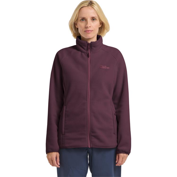 Jack Wolfskin Jack Wolfskin MOONRISE FZ W Fleecejacke Damen - amaranth - 0 | SportScheck