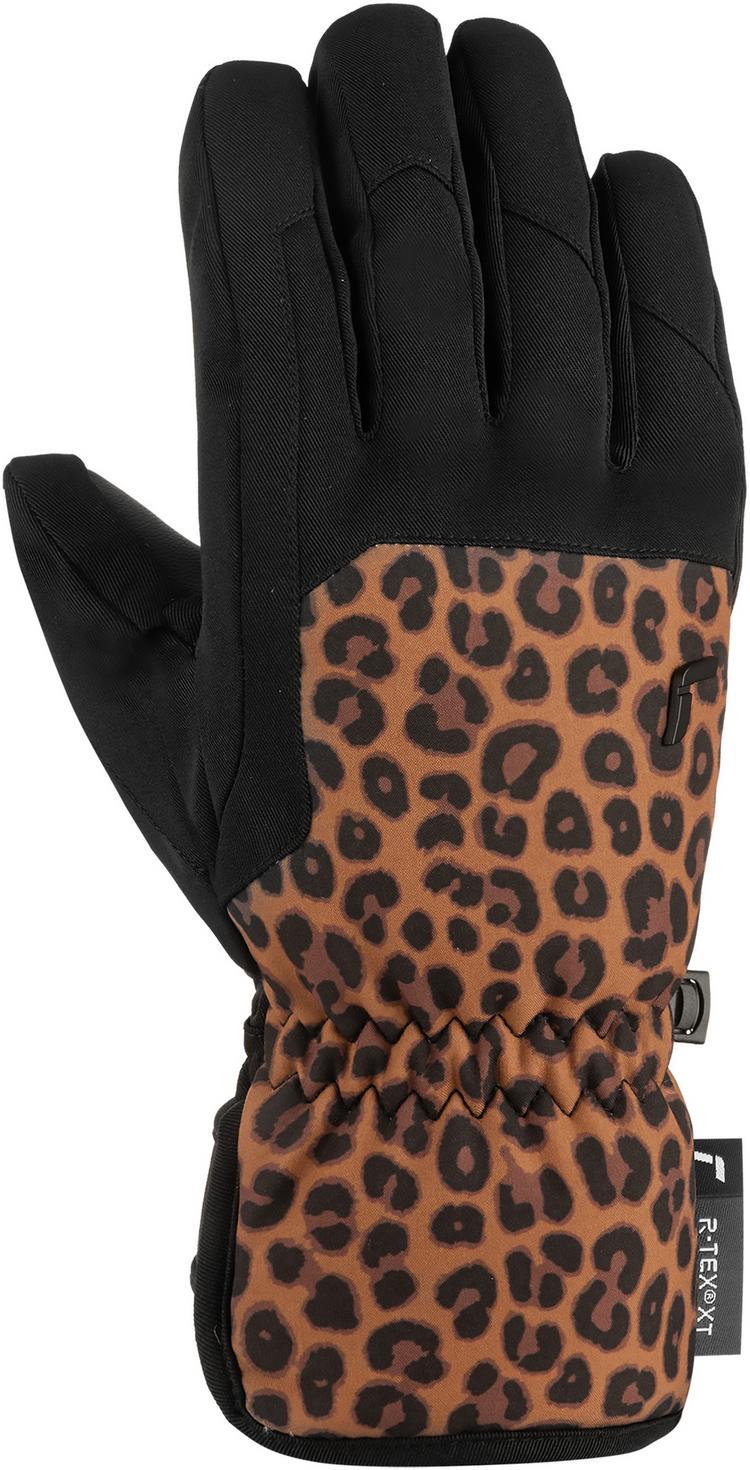 Reusch Reusch Keira R-TEX&reg; XT Handschuh Damen - 7054 black / brown leopard - 0 | SportScheck