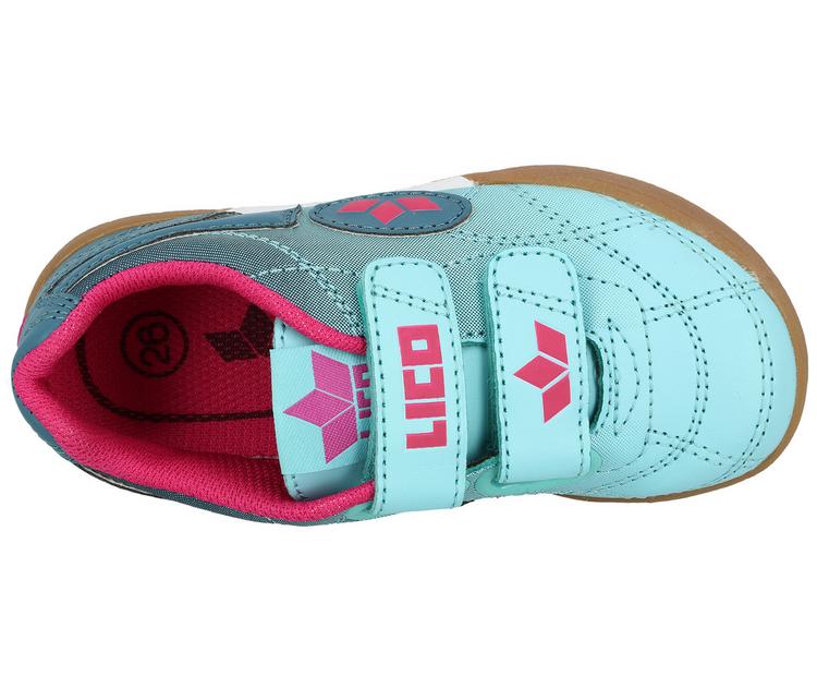 LICO LICO Hallenschuh Hallenschuhe M&auml;dchen - t&uuml;rkis/pink - 1 | SportScheck