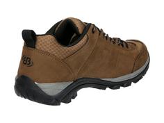Rückansicht von Brütting Outdoorschuh Wanderschuhe Herren braun
