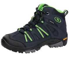 Brütting Outdoorschuh Wanderschuhe Kinder marine/lemon