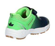 Rückansicht von LICO Hallenschuh Hallenschuhe Kinder marine/grün
