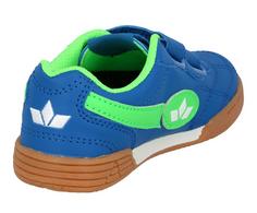Rückansicht von LICO Hallenschuh Hallenschuhe Kinder marine/lemon/weiss