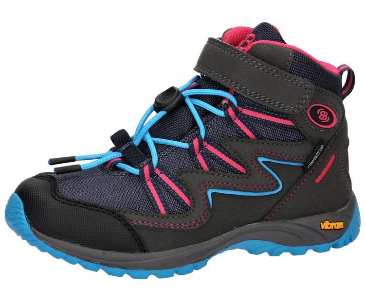 Br&uuml;tting Br&uuml;tting Wanderstiefel Wanderschuhe M&auml;dchen - grau/t&uuml;rkis/pink - 0 | SportScheck