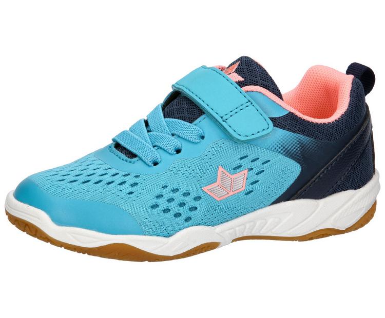 LICO LICO Hallenschuh Hallenschuhe M&auml;dchen - t&uuml;rkis/marine/rosa - 0 | SportScheck