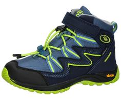 Brütting Wanderstiefel Wanderschuhe Kinder marine/blau/lemon