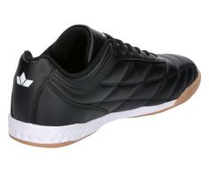 Rückansicht von LICO Hallenschuh Hallenschuhe Herren schwarz/weiss