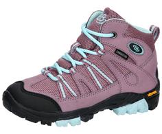 Brütting Trekkingschuh Wanderschuhe Kinder rosa/türkis