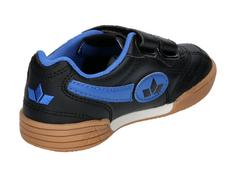 Rückansicht von LICO Hallenschuh Hallenschuhe Kinder schwarz/blau