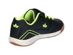 Rückansicht von LICO Sportschuh Hallenschuhe Kinder schwarz/lemon
