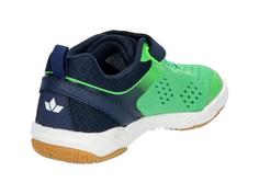Rückansicht von LICO Sportschuh Hallenschuhe Kinder grün/marine
