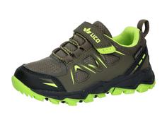 LICO Outdoorschuh Wanderschuhe Kinder oliv/lemon
