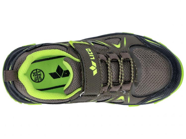 LICO LICO Outdoorschuh Wanderschuhe Jungen - oliv/lemon - 1 | SportScheck