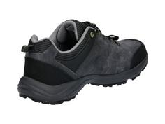 Rückansicht von Brütting Outdoorschuh Wanderschuhe Herren anthrazit/grün