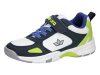 LICO Sportschuh Hallenschuhe Jungen - weiss/marine/lemon