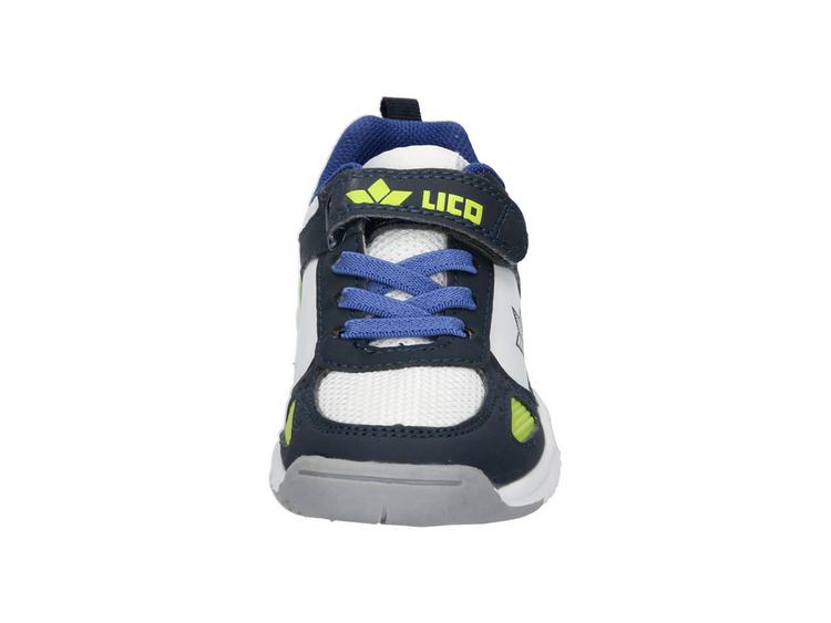 LICO LICO Sportschuh Hallenschuhe Jungen - weiss/marine/lemon - 0 | SportScheck