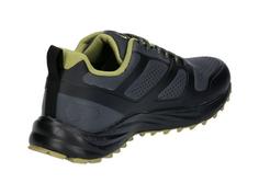 Rückansicht von Brütting Wanderschuh Wanderschuhe Herren grau/schwarz/oliv