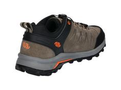 Rückansicht von Brütting Outdoorschuh Wanderschuhe Herren beige/orange