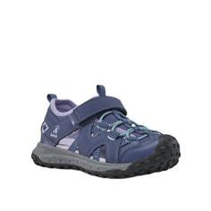 Rückansicht von Kamik DRIFT Outdoorsandalen Kinder lila