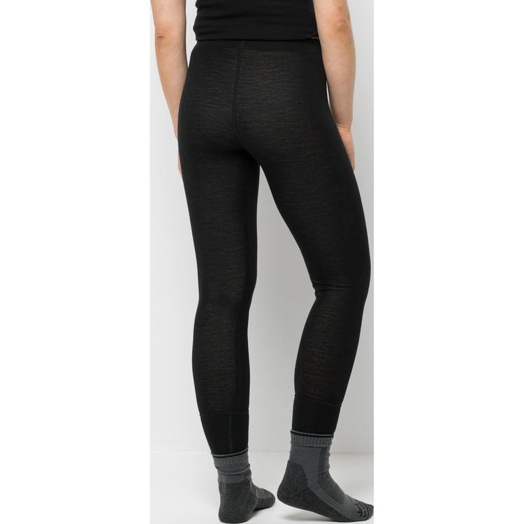 Jack Wolfskin Jack Wolfskin MERINO PANTS W Funktionshose Damen - black - 1 | SportScheck
