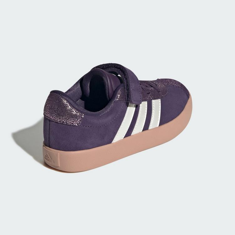 adidas adidas Kinderschuh VL Court 3.0 Kids Sneaker Kinder - Aurora Plum / Zero Metalic / Pink Gum - 4 | SportScheck