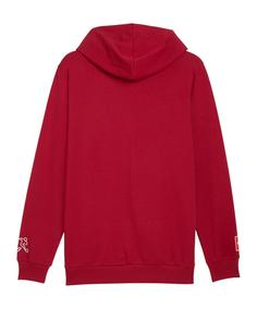 Rückansicht von PUMA Switzerland FtblCulture Hoody Funktionssweatshirt Herren rotweiss
