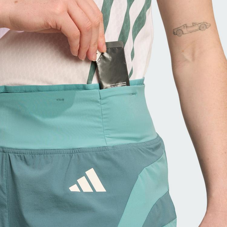 adidas adidas Adizero Archive Running Gel Shorts Funktionsshorts Damen - Preloved Teal - 0 | SportScheck