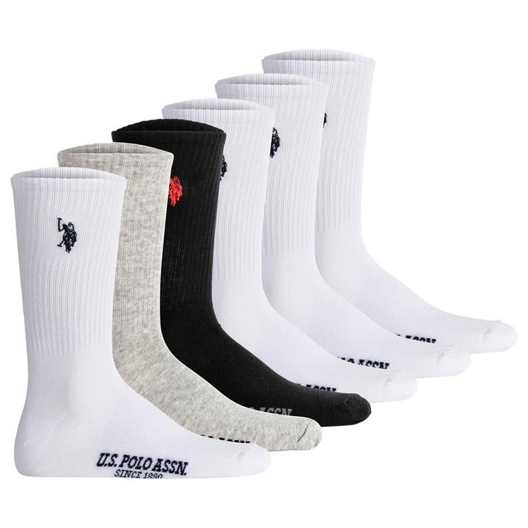 U.S. Polo Assn. U.S. Polo Assn. Socken Socken Herren - Wei&szlig;/Wei&szlig;/Schwarz/Grau - 0 | SportScheck