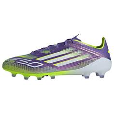 adidas F50 Elite Boots für Kunstrasen. Fußballschuhe Purple Rush / Cloud White / Lucid Lemon