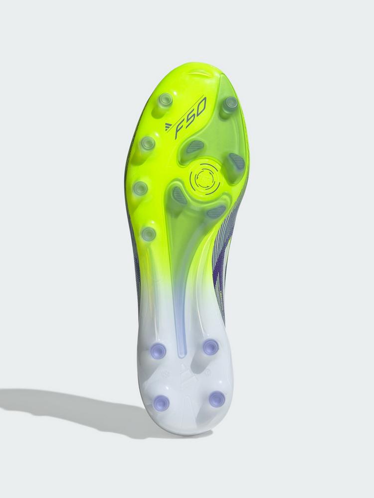 adidas adidas F50 Elite Fu&szlig;ballschuh, Kunstrasen Fu&szlig;ballschuhe - Purple Rush / Cloud White / Lucid Lemon - 1 | SportScheck