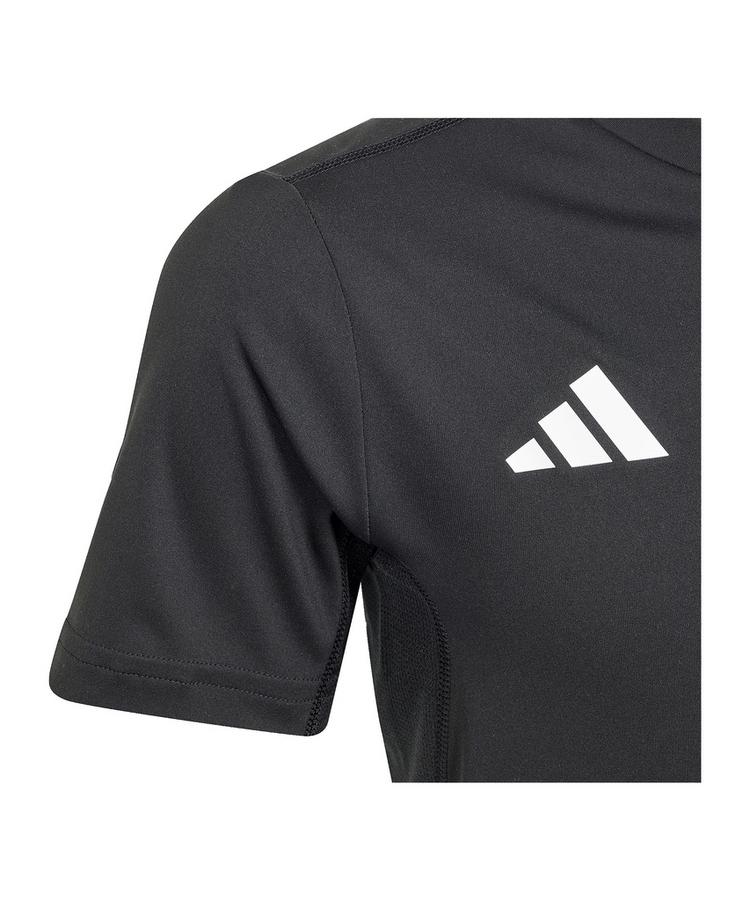 adidas adidas Team Hemd Kids Laufshirt Kinder - schwarzweiss - 0 | SportScheck