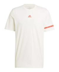 adidas T-Shirt Wei&szlig; Funktionsshirt Herren - weiss
